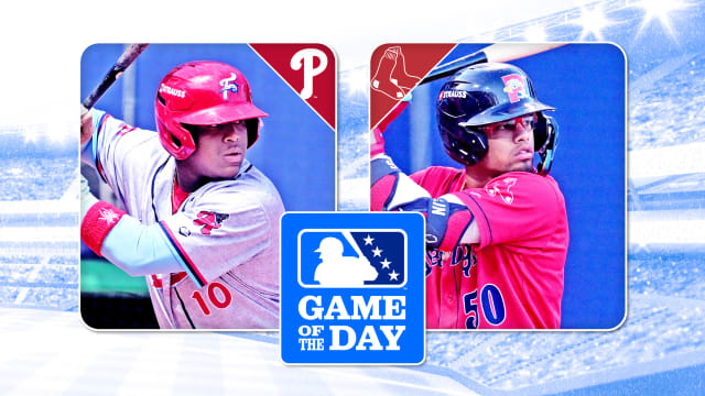 MiLB FGOTD: Phils' Escobar, Red Sox Arias face off