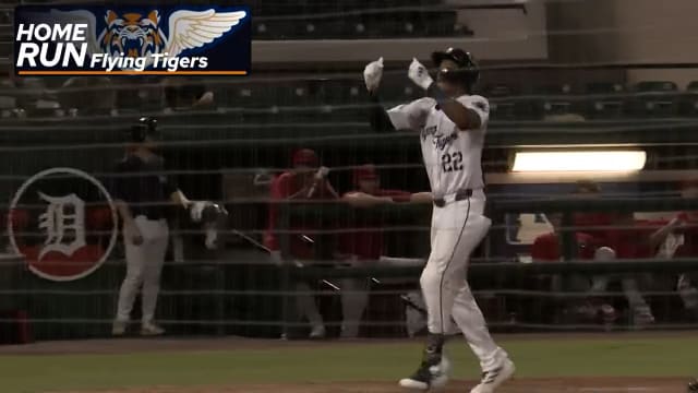Cris Rodriguez's first Single-A home run
