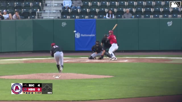 Carson Ragsdale records his fifth strikeout 