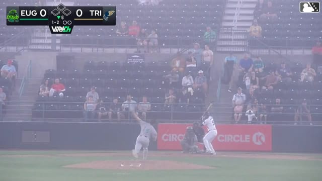 Jake Munroe homers (11) on a fly ball to left center field.