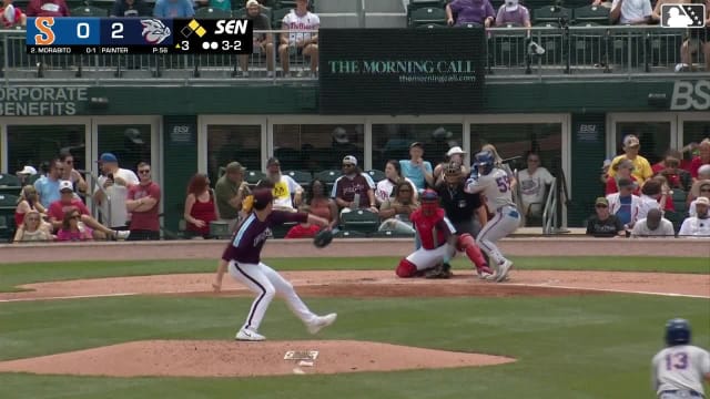 Andrew Painter In play, run(s) to Nick Morabito