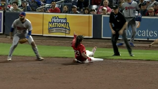 Jhostynxon Garcia picks up three knocks