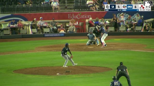 Druw Jones singles on a ground ball to center fielder Kai Roberts, deflected by shortstop Ryan Jackson. Jansel Luis scores. Alberto Barriga to 3rd.