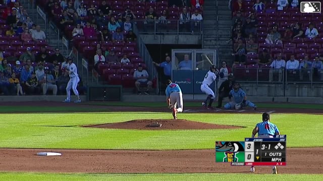 Walker Jenkins homers (1) on a fly ball to right center field.