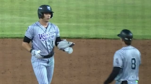 Roch Cholowsky's three-RBI performance