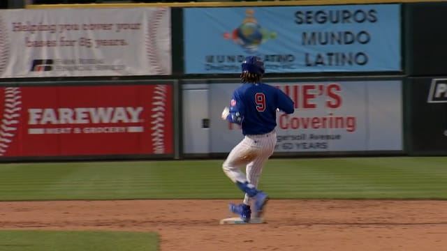 Kevin Alcántara's three-hit, two-RBI game 