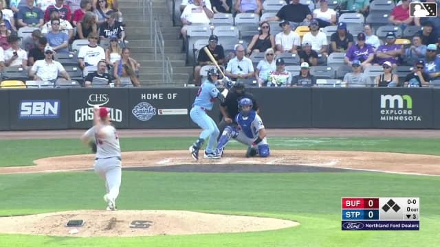 Walker Jenkins homers (3) on a fly ball to right field.