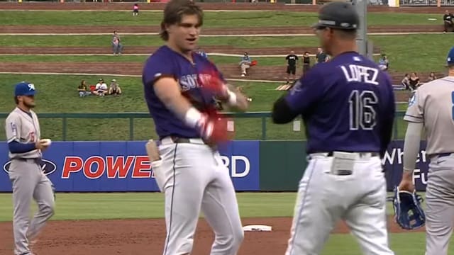 Cole Carrigg's four RBIs, pair of stolen bases