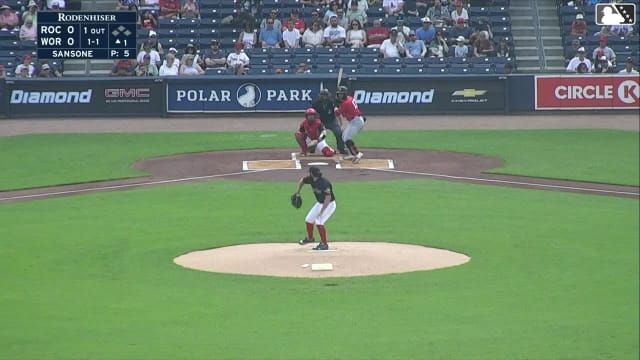Harry Ford homers (4) on a fly ball to left center field.