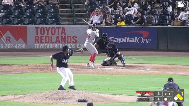 Cristian Arguelles doubles (7) on a line drive to right fielder Hayden Yost. Cort MacDonald scores. Wilder Dalis to 3rd.