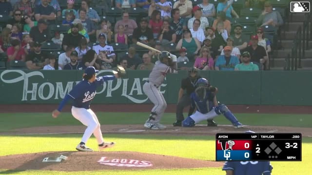 Devin Taylor homers (6) on a fly ball to right center field.