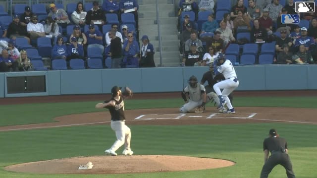 Emil Morales doubles (10) on a sharp line drive to right fielder George Bilecki. Mairoshendrick Martinus scores.