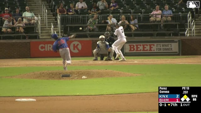 Kenyi Perez Ball to Jorge Corona