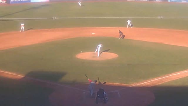 Luke Hill's 413-foot two-run homer