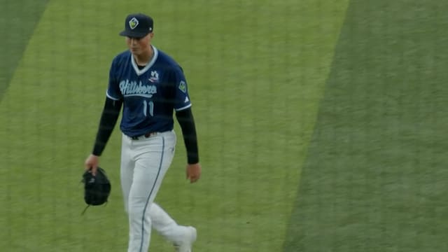 David Hagaman's nine strikeouts