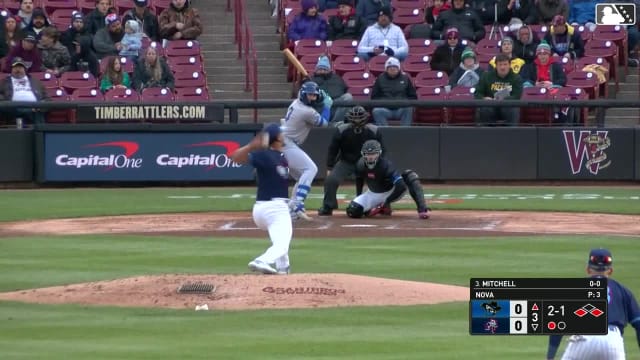 Jose Nova In play, run(s) to Blake Mitchell