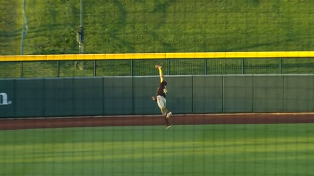 Ryan Wideman makes a great leaping catch