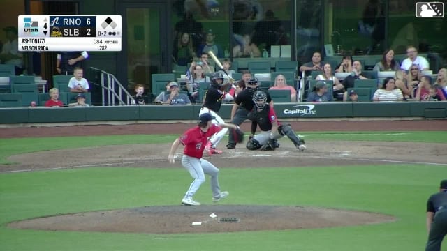 Nelson Rada homers (3) on a fly ball to right center field. Cade Marlowe scores.
