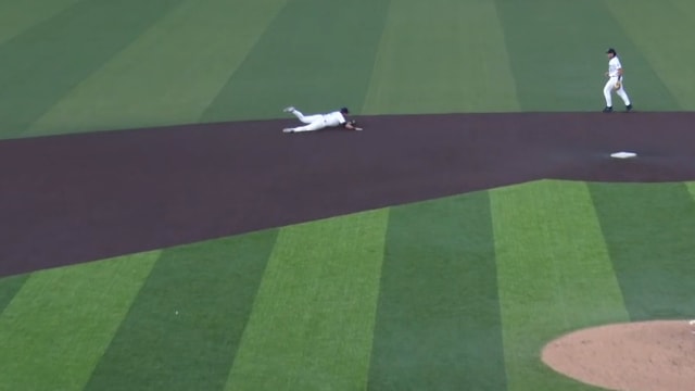 Colt Emerson's diving stop
