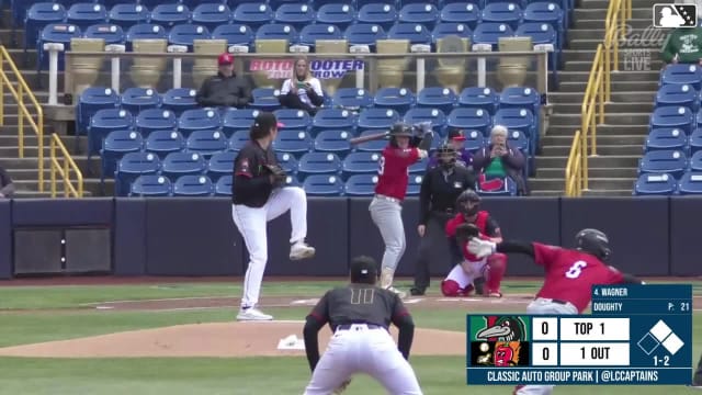 Braylon Doughty Ball to Logan Wagner
