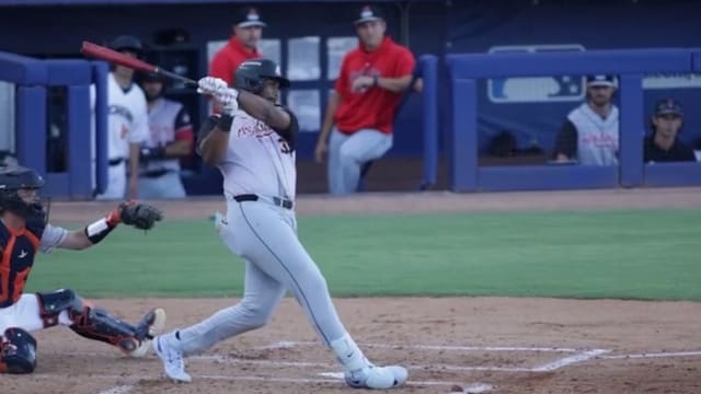 Lazaro Montes' home run