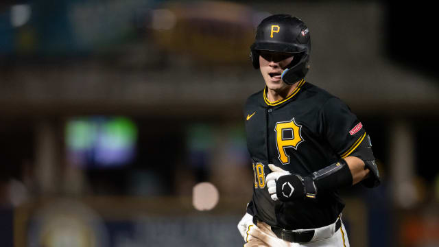 Easton Carmichael's Spring Breakout home run