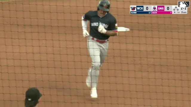 Kala'i Rosario homers (6) on a fly ball to center field.