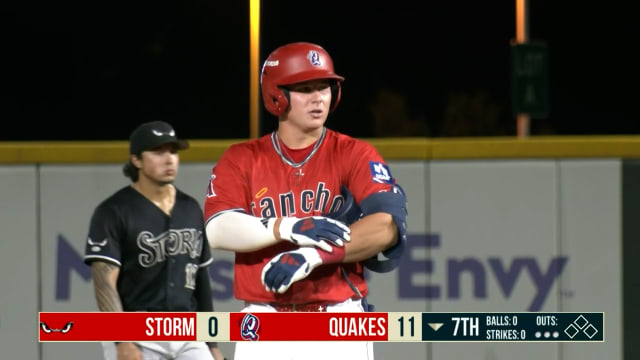 Jaxon Willits's four-RBI night