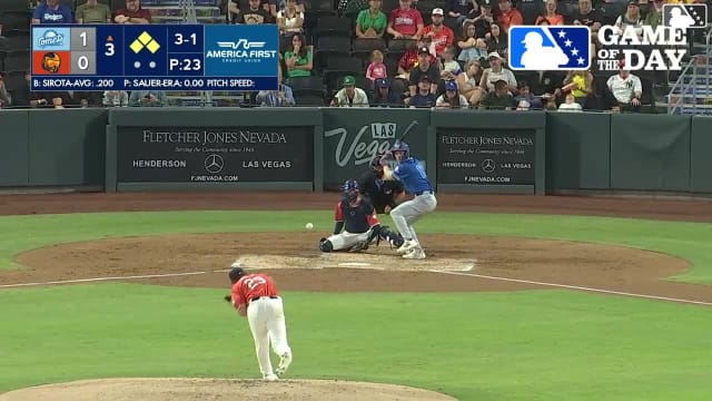 Matt Sauer In play, run(s) to Mike Sirota