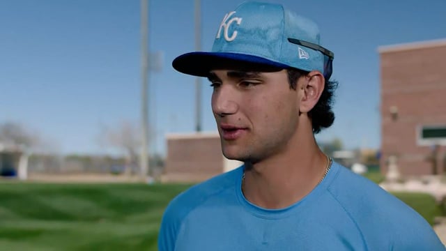 Jac Caglianone on focusing on first base, Pasquantino