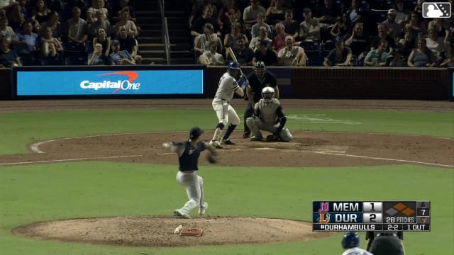Skylar Hales In play, run(s) to Tre' Morgan