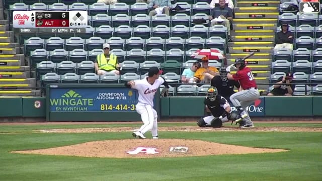 John Peck's two-run homer