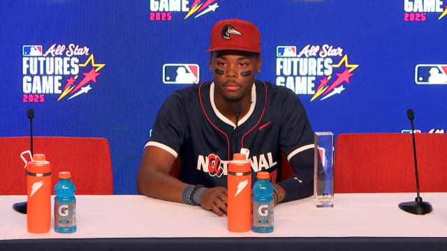 Josue De Paula on being named Futures Game MVP