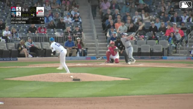 James Triantos' second home run of the day