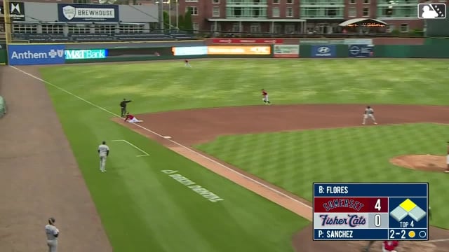 Cade Doughty's diving stop