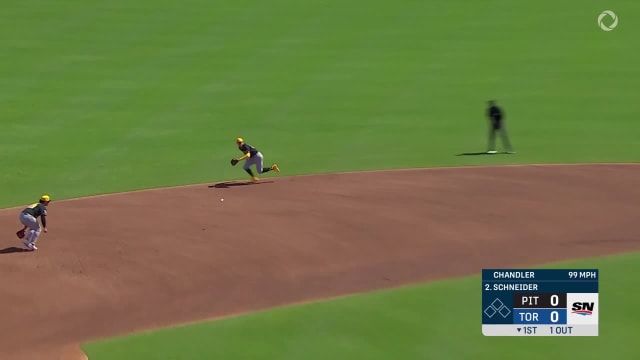 Konnor Griffin's smooth sliding stop