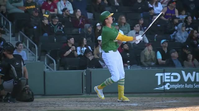 Jacob Wilson's solo home run