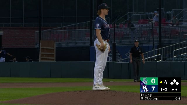 Johnny King fans six in four scoreless innings