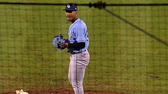 Anderson Brito throws three K's to end inning