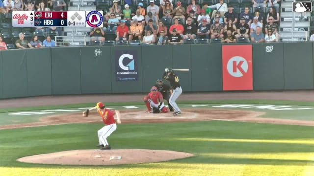 Thayron Liranzo homers (8) on a fly ball to left field.