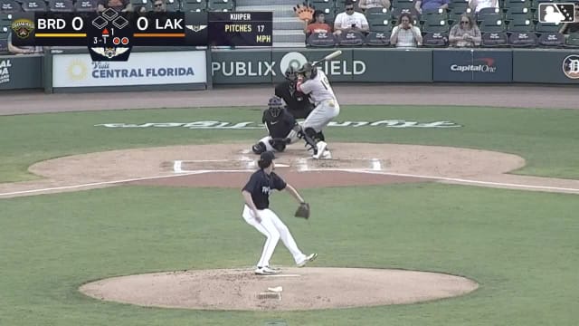 Edgleen Perez homers (2) on a fly ball to left field.