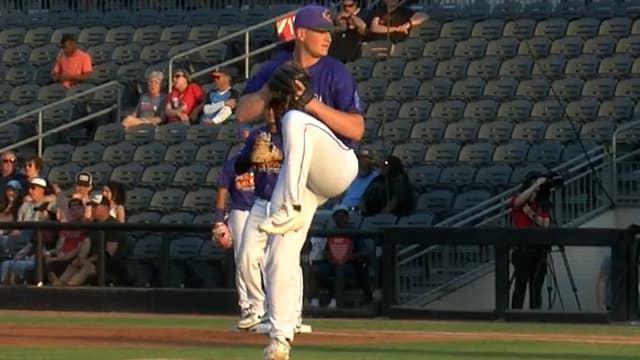Gabel Pentecost's three strikeouts
