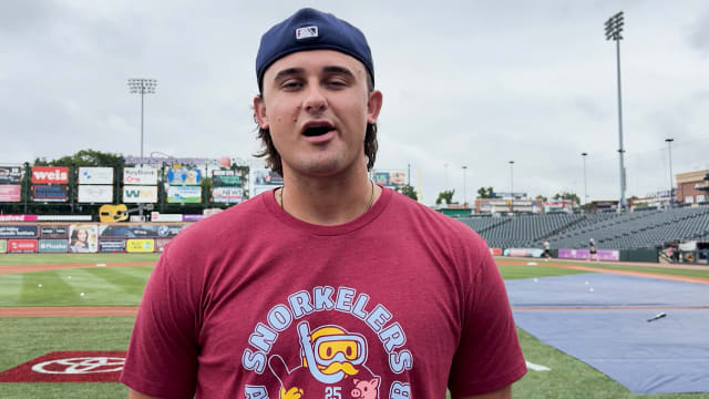 Keaton Anthony talks playing in Minors, routine, more