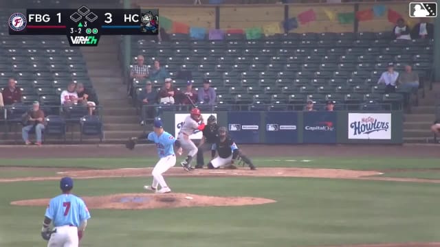 Yeremy Cabrera homers (7) on a fly ball to right center field.