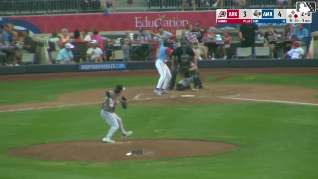 Jansel Luis homers (13) on a fly ball to left center field. Cristofer Torin scores.