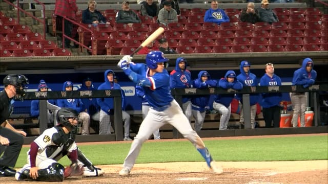 Matt Halbach's career-high five hits and six RBIs