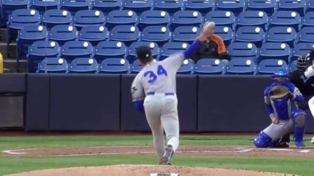 Drew Beam spins six scoreless frames