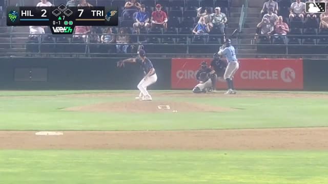 Avery Owusu-Asiedu homers (13) on a fly ball to left center field.