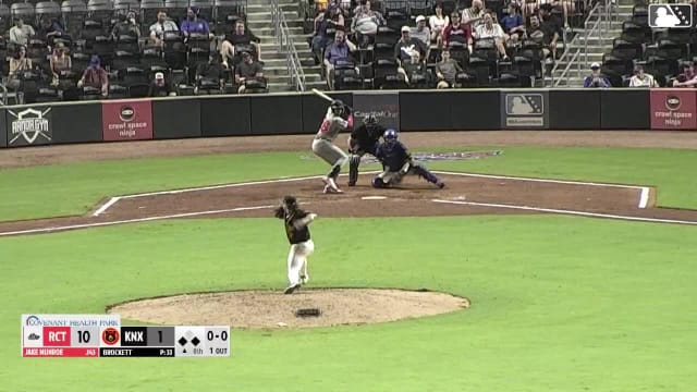 Jacob Cozart singles on a line drive to center fielder Kane Kepley. Nick Rodriguez scores. Jake Munroe to 2nd.