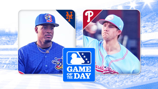 MiLB FGOTD: Mets' Rojas, Phils' Wood meet at Double-A